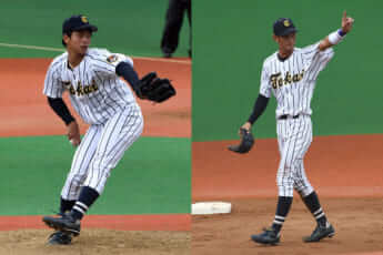 小郷賢人投手　串畑勇誠内野手