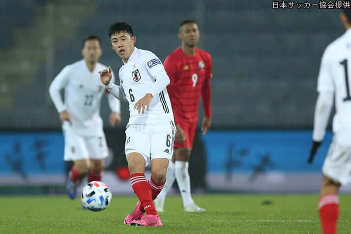 遠藤航(日本サッカー協会提供)