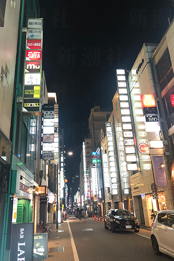 夜の銀座