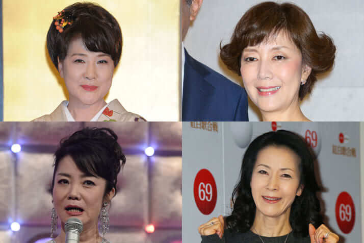 川中美幸と戸田恵子と坂本冬美と香西かおり