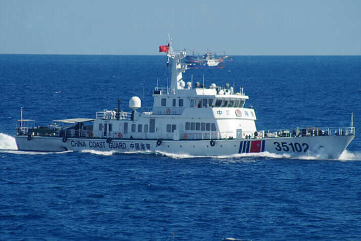 相次ぐ中国公船の領海侵犯