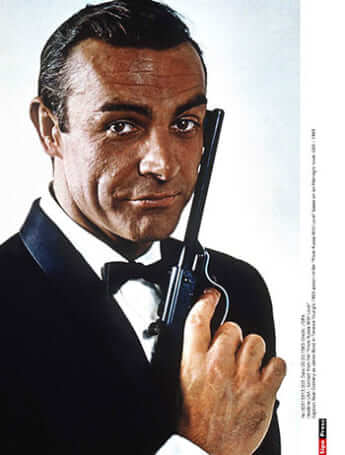 ショーン・コネリー扮するジェームズ・ボンド映画「007　ロシアより愛をこめて」(1963年）より