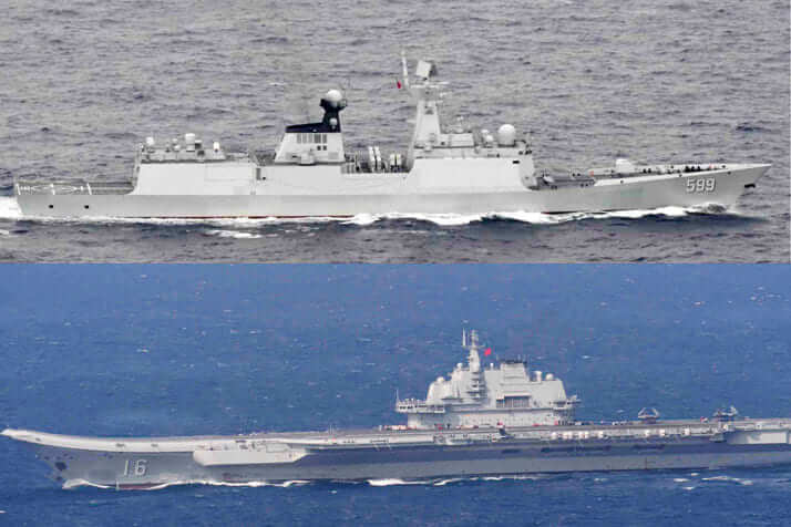 沖縄近海を徘徊する中国軍の狙いとは？
