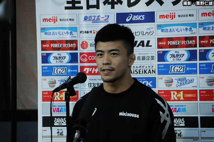 文田健一郎(撮影・粟野仁雄)