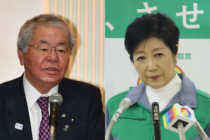 内田茂氏、小池都知事