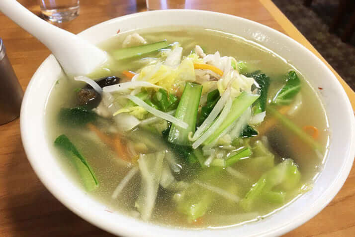 生駒軒のタンメン