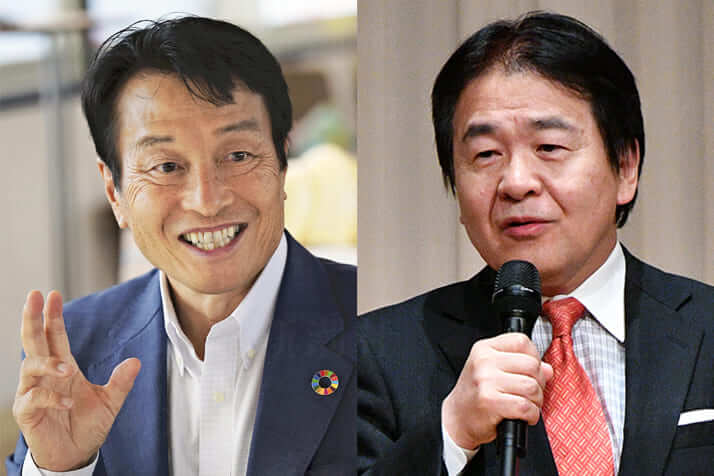 南部靖之、竹中平蔵