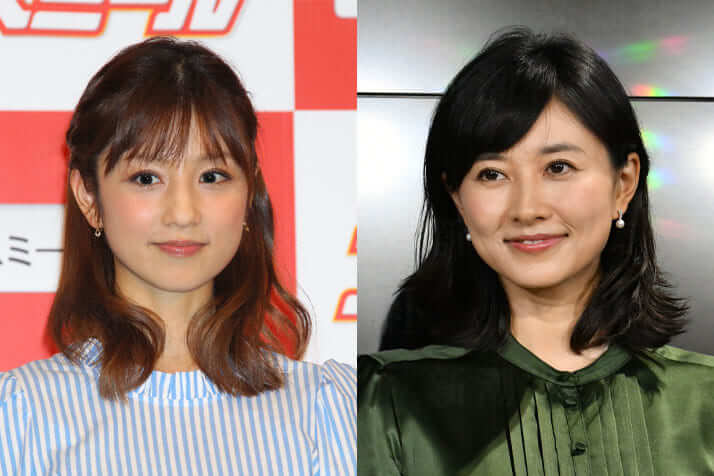 小倉優子、菊川怜