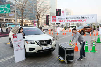 2018年の韓国日産のイベント