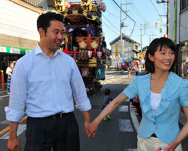 丸川珠代と大塚拓夫妻