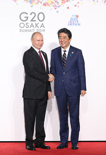 プーチン大統領と安倍前首相