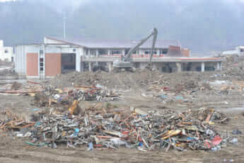 被災当時の校舎