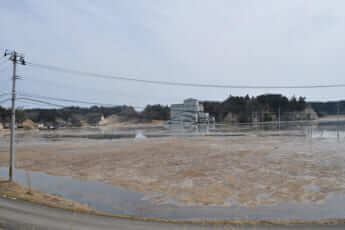 記者が見た311直後の福島　水浸しになった町（浪江町）