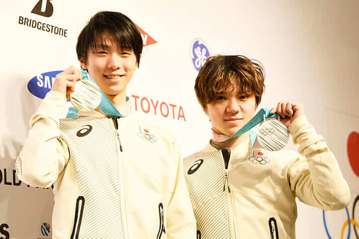 羽生結弦、宇野昌磨