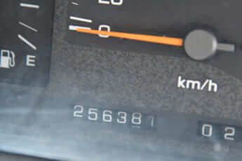 愛車「シーマ」のスピードメーター