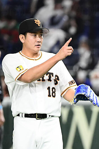 菅野智之投手