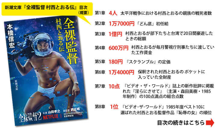 『全裸監督―村西とおる伝―』本橋信宏／著