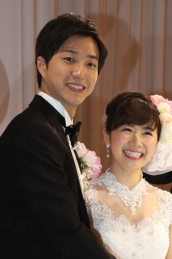 福原愛、江宏傑