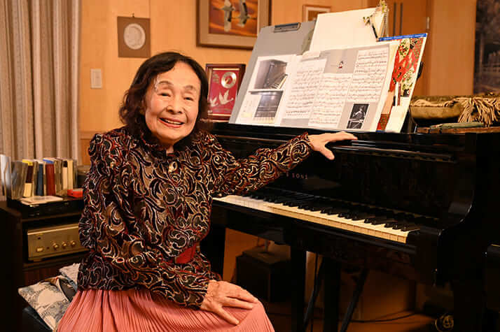100歳の現役ピアニスト 室井摩耶子さん 練習は1日4時間 楽しく生きるコツは デイリー新潮