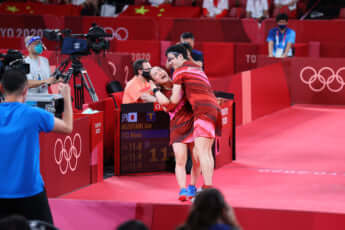 水谷隼、伊藤美誠