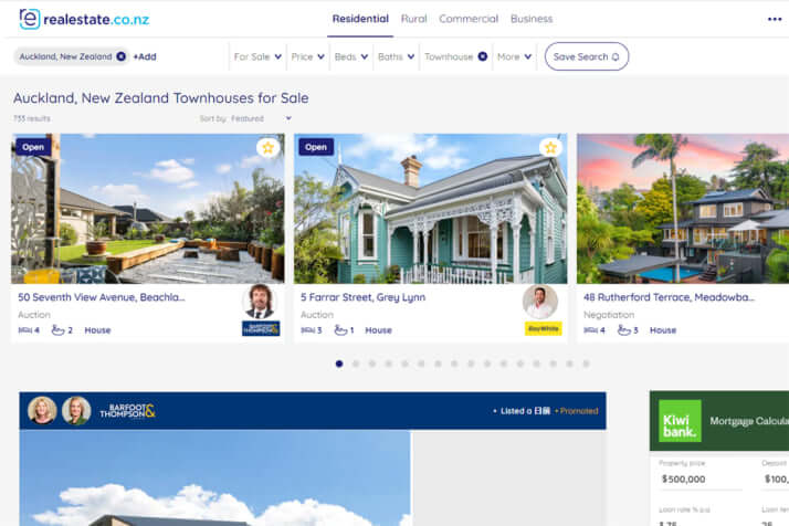 「realestate.co.nz」HPより