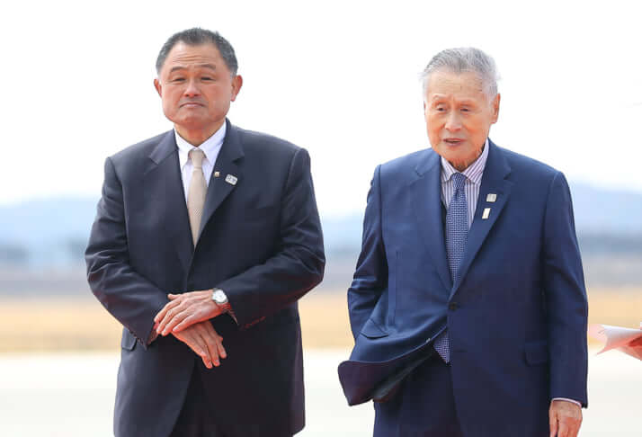 山下泰裕、森喜朗