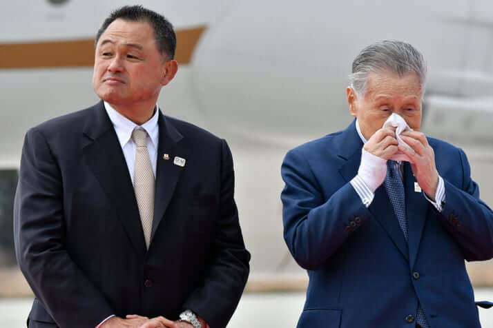 山下泰裕、森喜朗