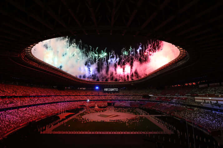 東京五輪の閉会式
