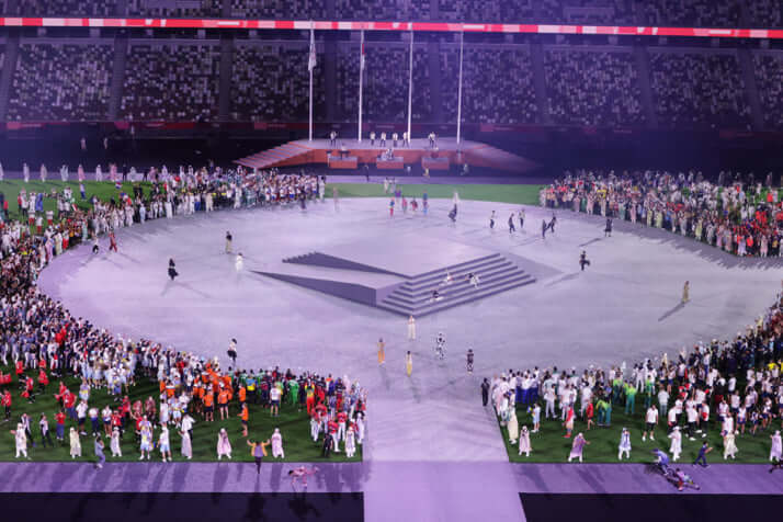 東京五輪の閉会式