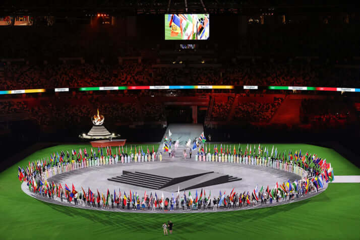 東京五輪の閉会式