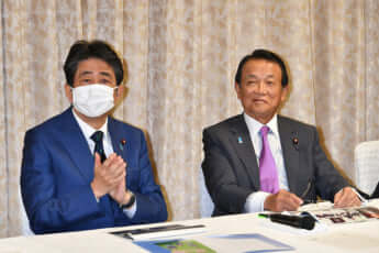安倍晋三、麻生太郎