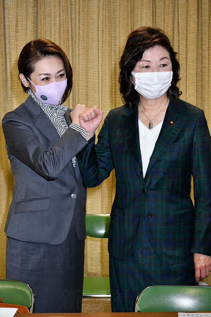 野田聖子、三原じゅん子