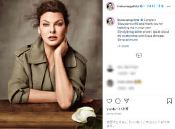 リンダ・エヴァンジェリスタのInstagram