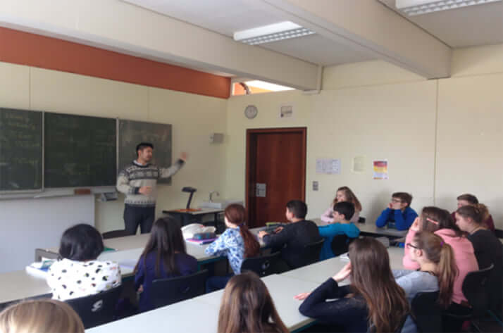 ドイツの7年生（中学1年生）