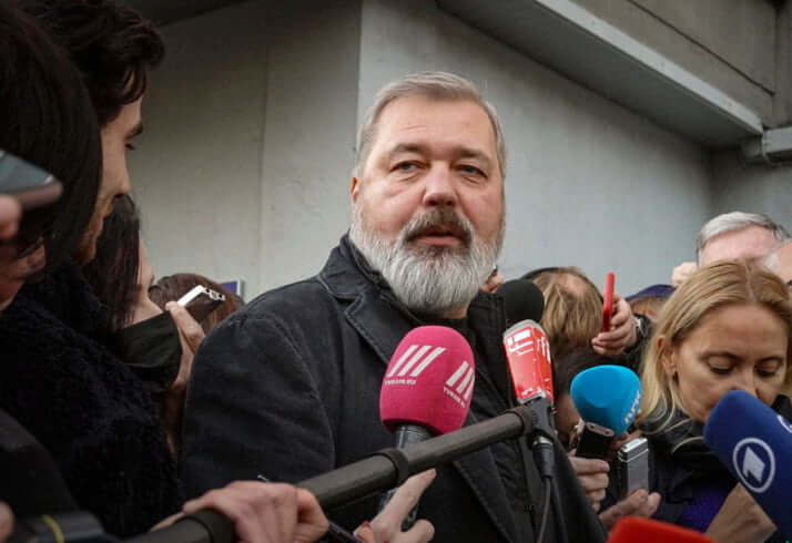 ノーベル平和賞受賞、ドミトリー・ムラトフ氏「暗殺国家ロシア」との戦い