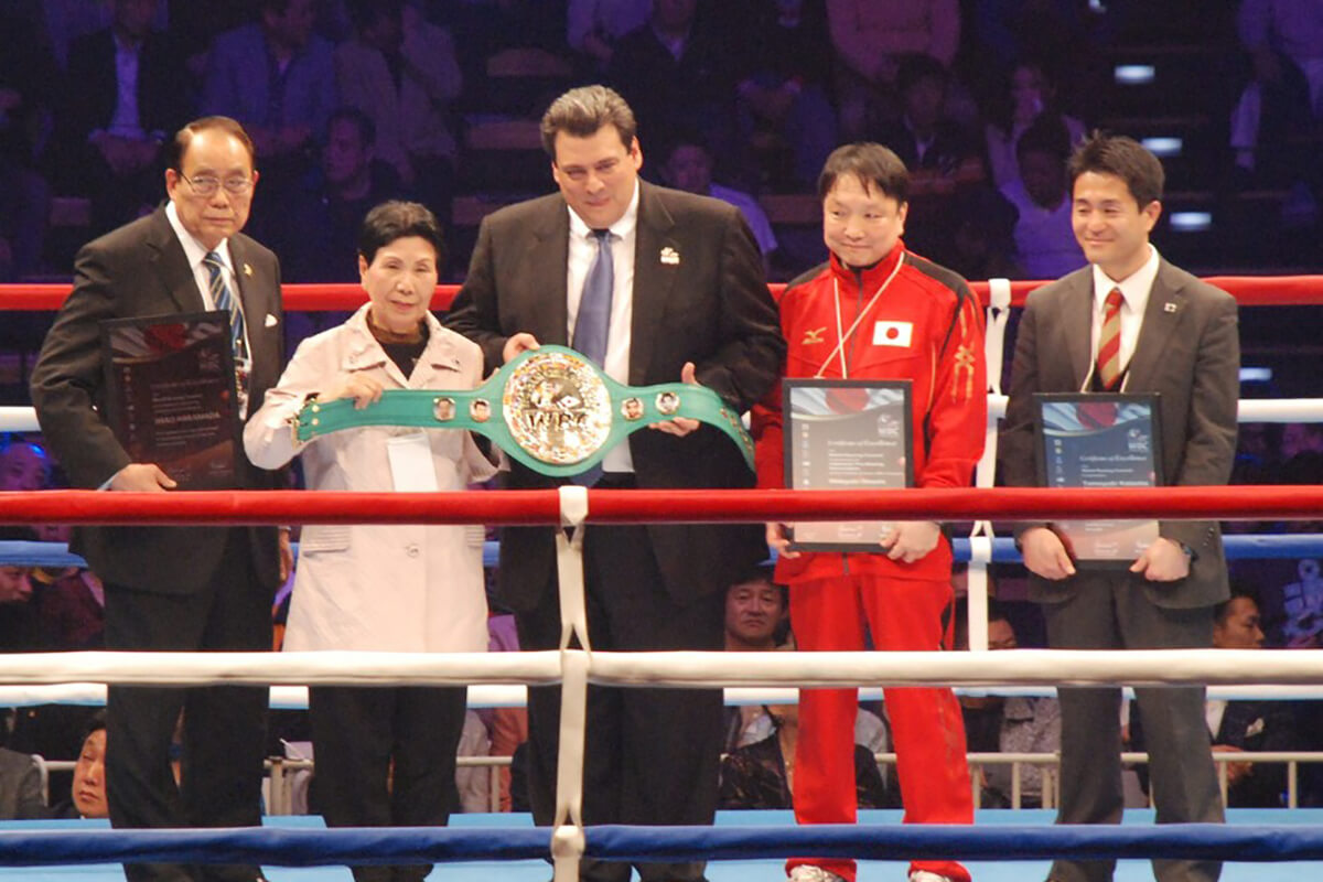 写真9 袴田事件と世界一の姉 巖さんに名誉チャンピオンベルト 30年支援したボクシング界の功績 デイリー新潮
