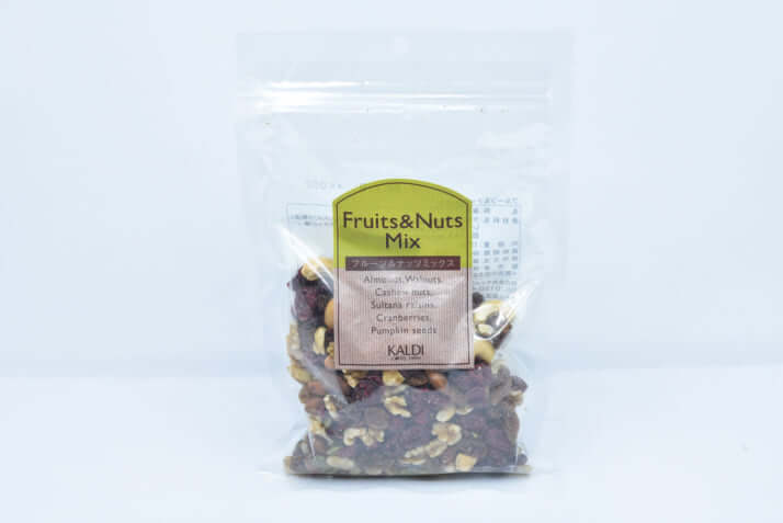 カルディ・フルーツ＆ナッツミックス