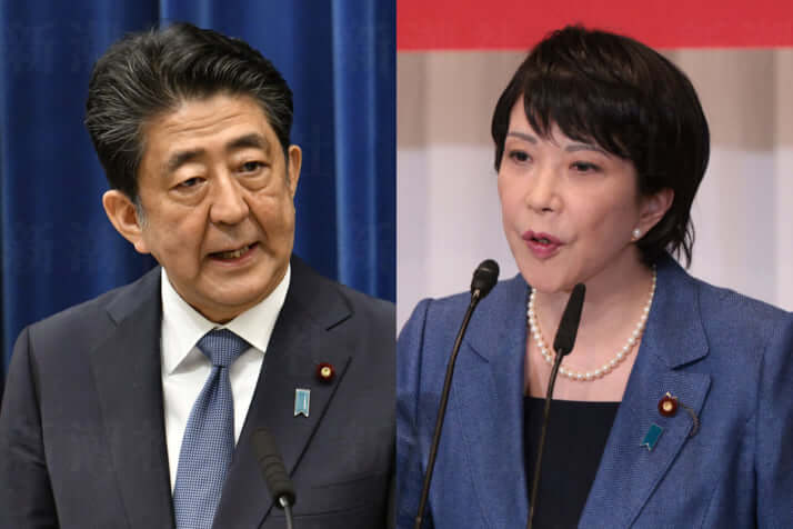 安倍晋三、高市早苗