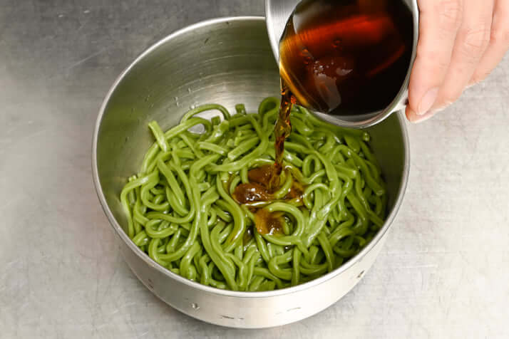 わかめ麺のさっぱりサラダー麺レシピ2