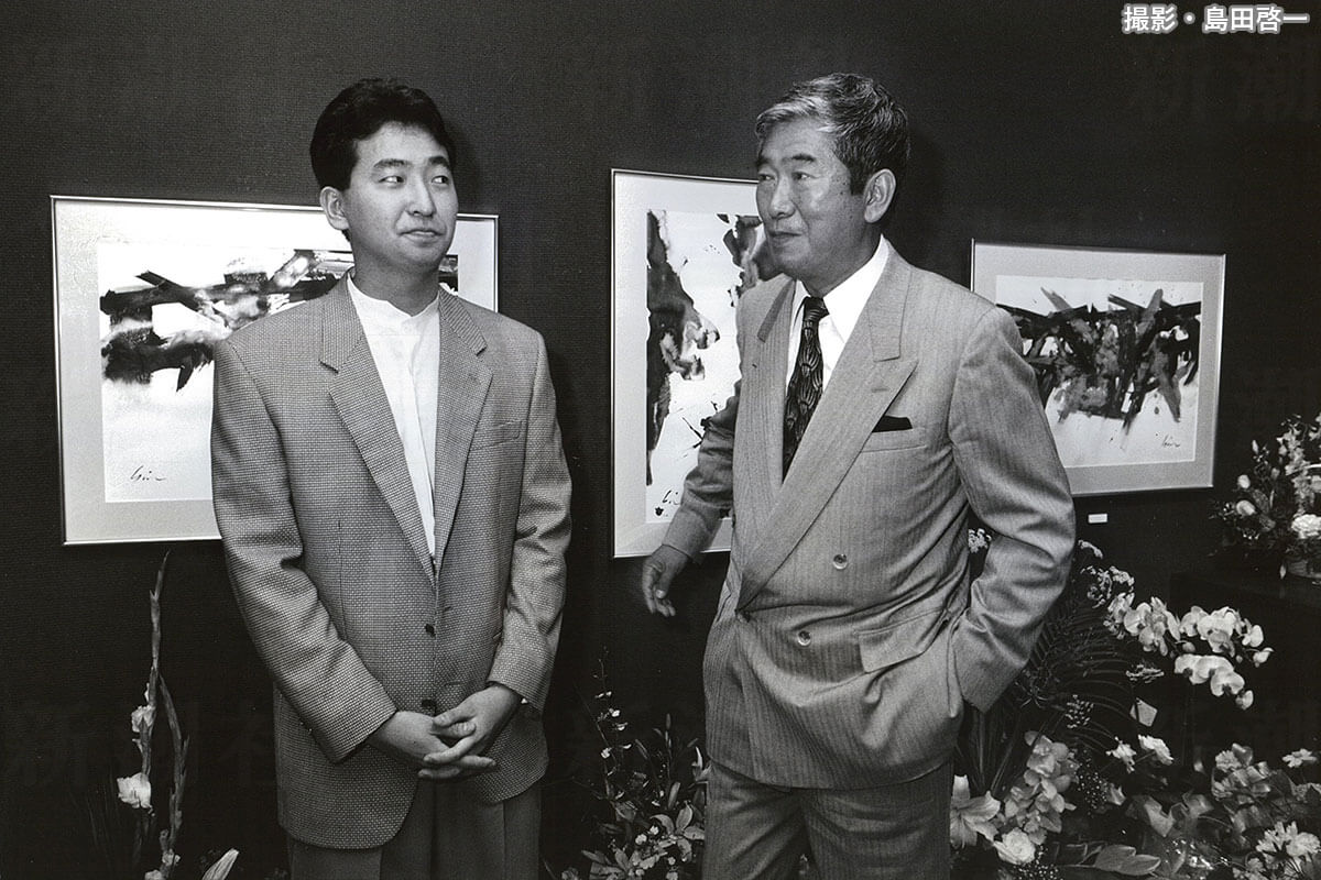 追悼】1枚110万円の作品も 画家・石原慎太郎が「初個展」で息子