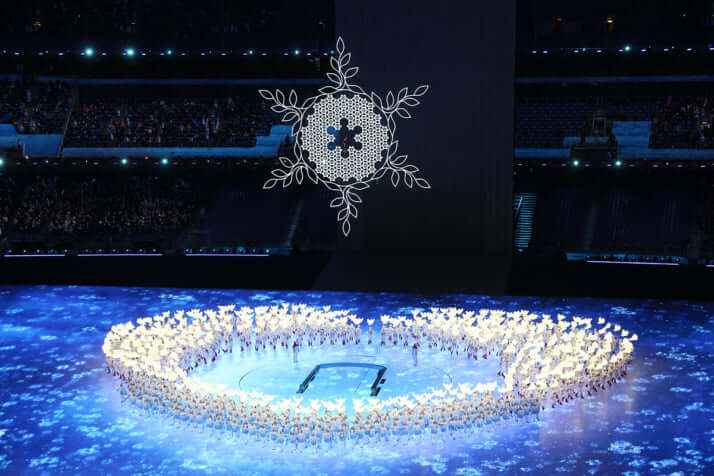 北京冬季五輪開会式