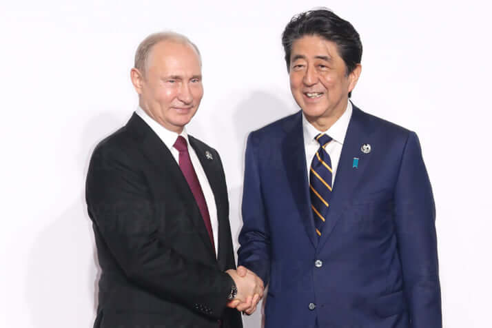 プーチン大統領、安倍首相