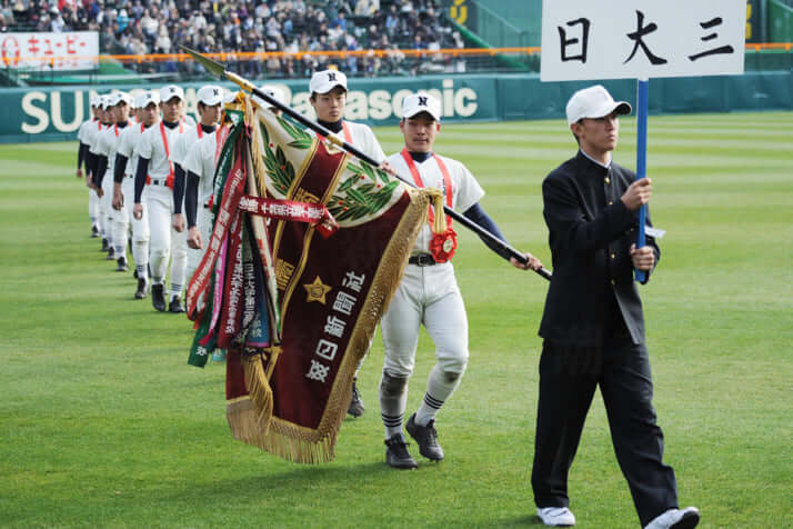 日大三のナインたち