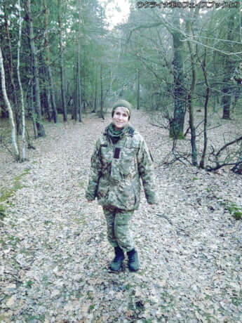【写真特集】ウクライナ軍の女性兵士3（ウクライナ軍のフェイスブックより