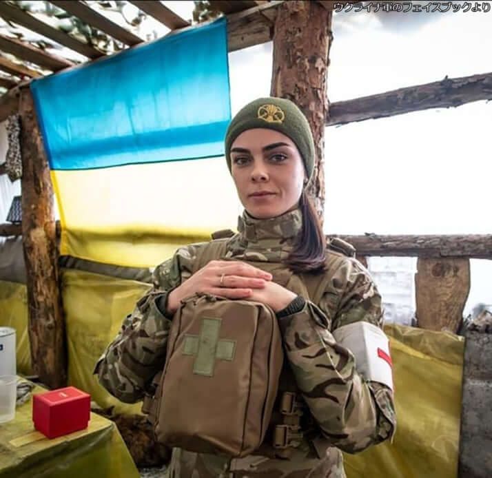 【写真特集】ウクライナ軍の女性兵士5（ウクライナ軍のフェイスブックより