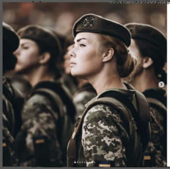【写真特集】ウクライナ軍の女性兵士12（ウクライナ国の公式インスタグラムより