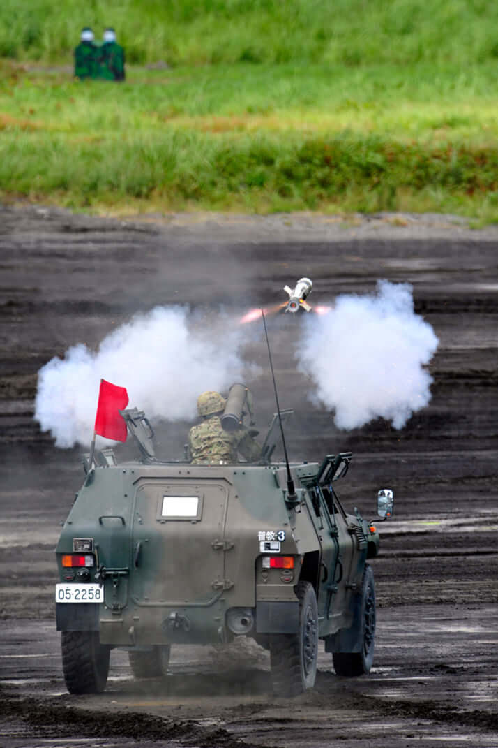 自衛隊の01式軽対戦車誘導弾