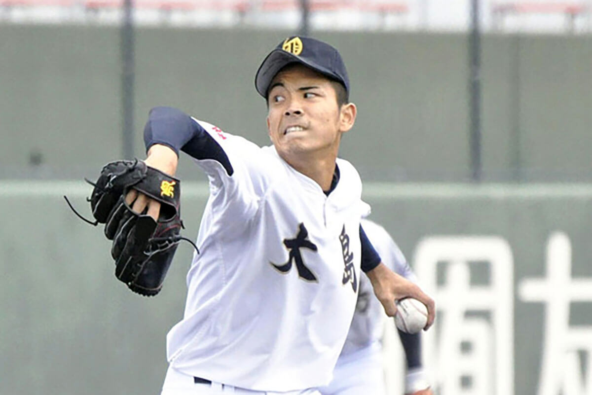 沖縄 八重山商工 帽子 ミズノ製 甲子園 高校野球 八重山商工 公式戦