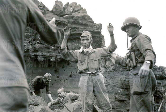 第二次大戦実物 米第5海兵師団(硫黄島) 下士官制服1943年製 氏名