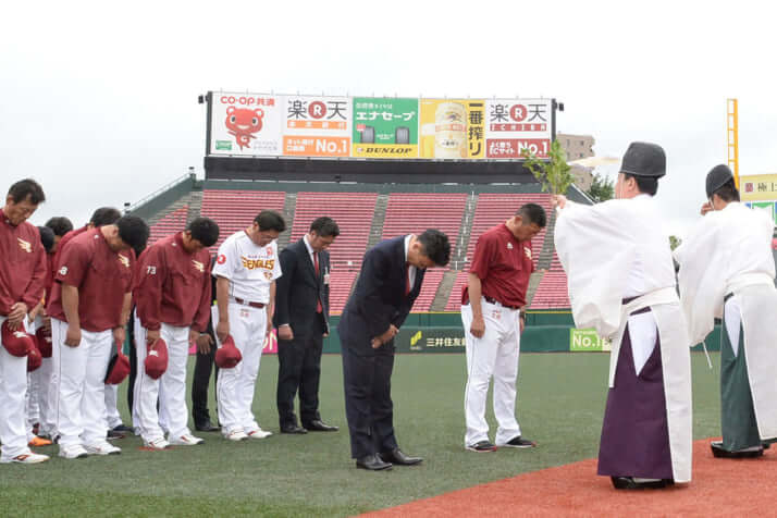 楽天の選手ほか